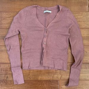 Abercrombie and Fitch Ribbed Cardigan